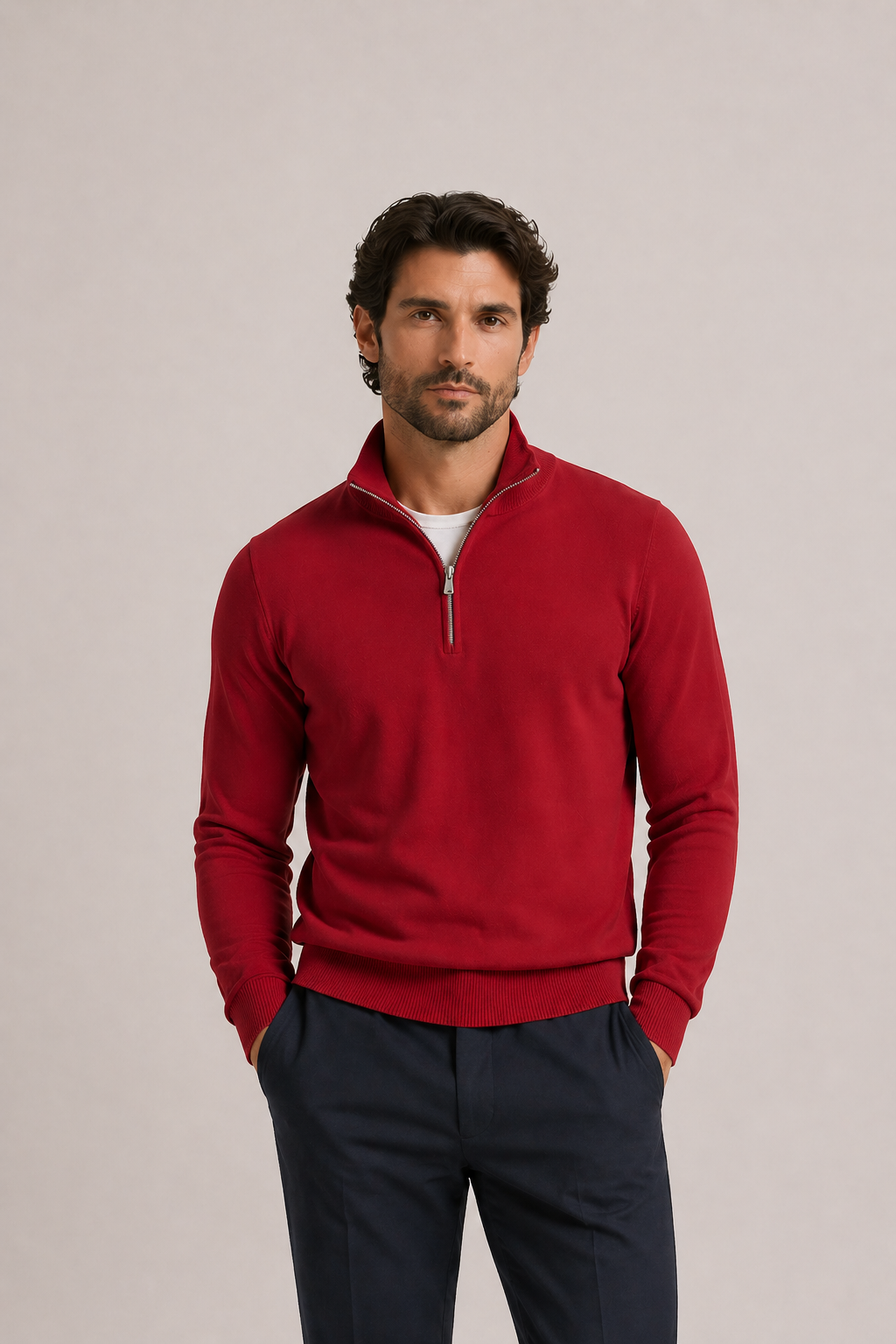 Edris Half Zip Knit