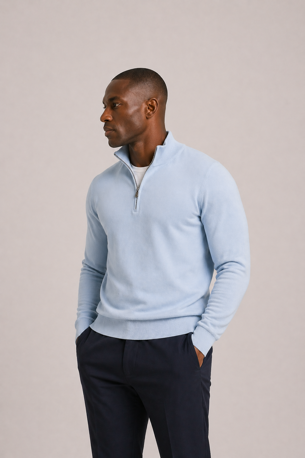 Edris Half Zip Knit