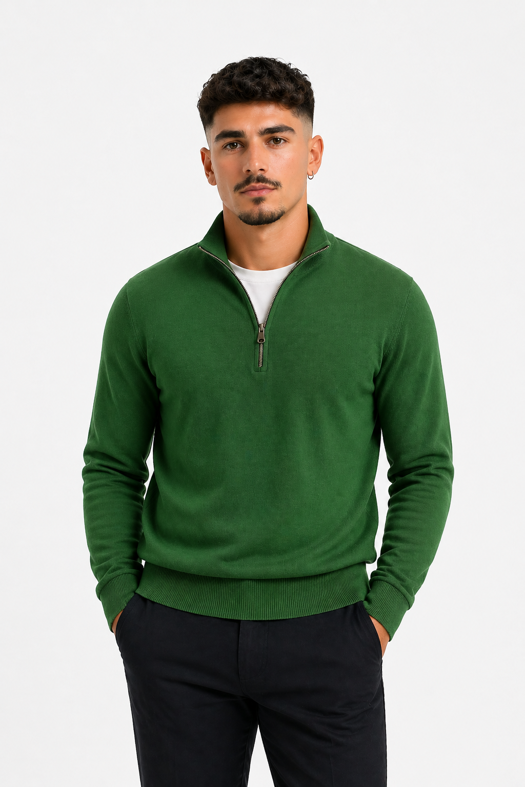 Edris Half Zip Knit