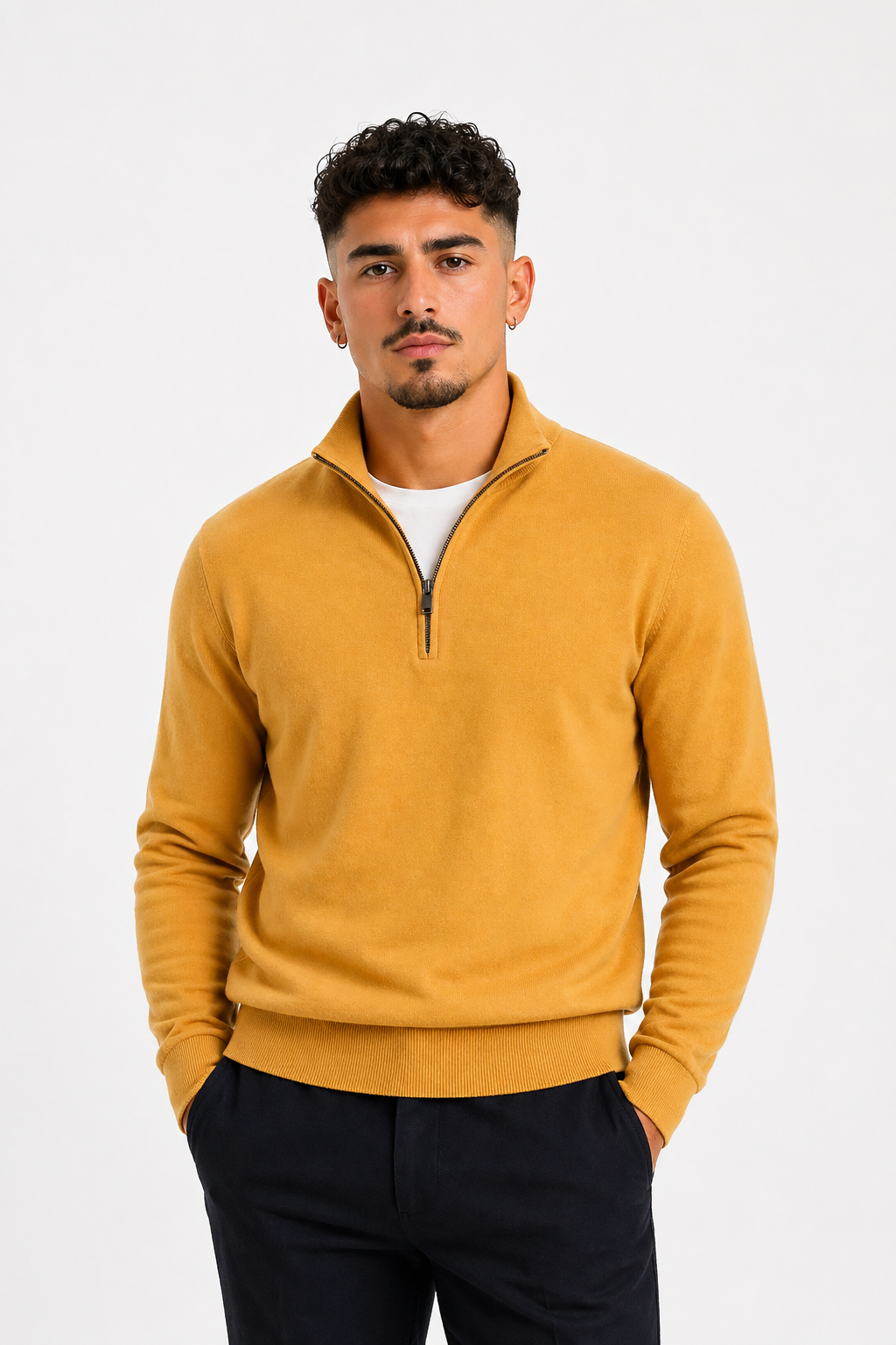 Edris Half Zip Knit