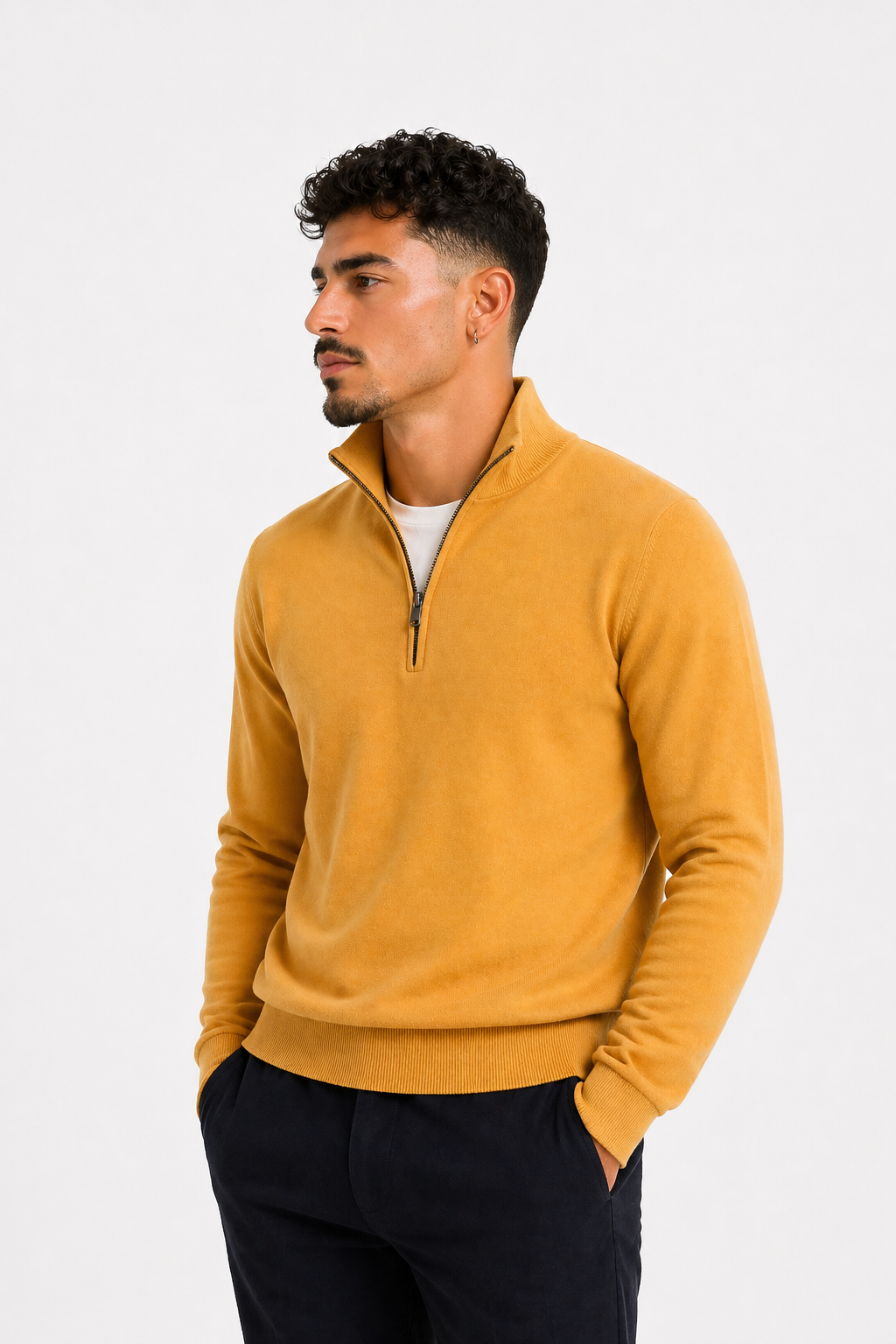 Edris Half Zip Knit