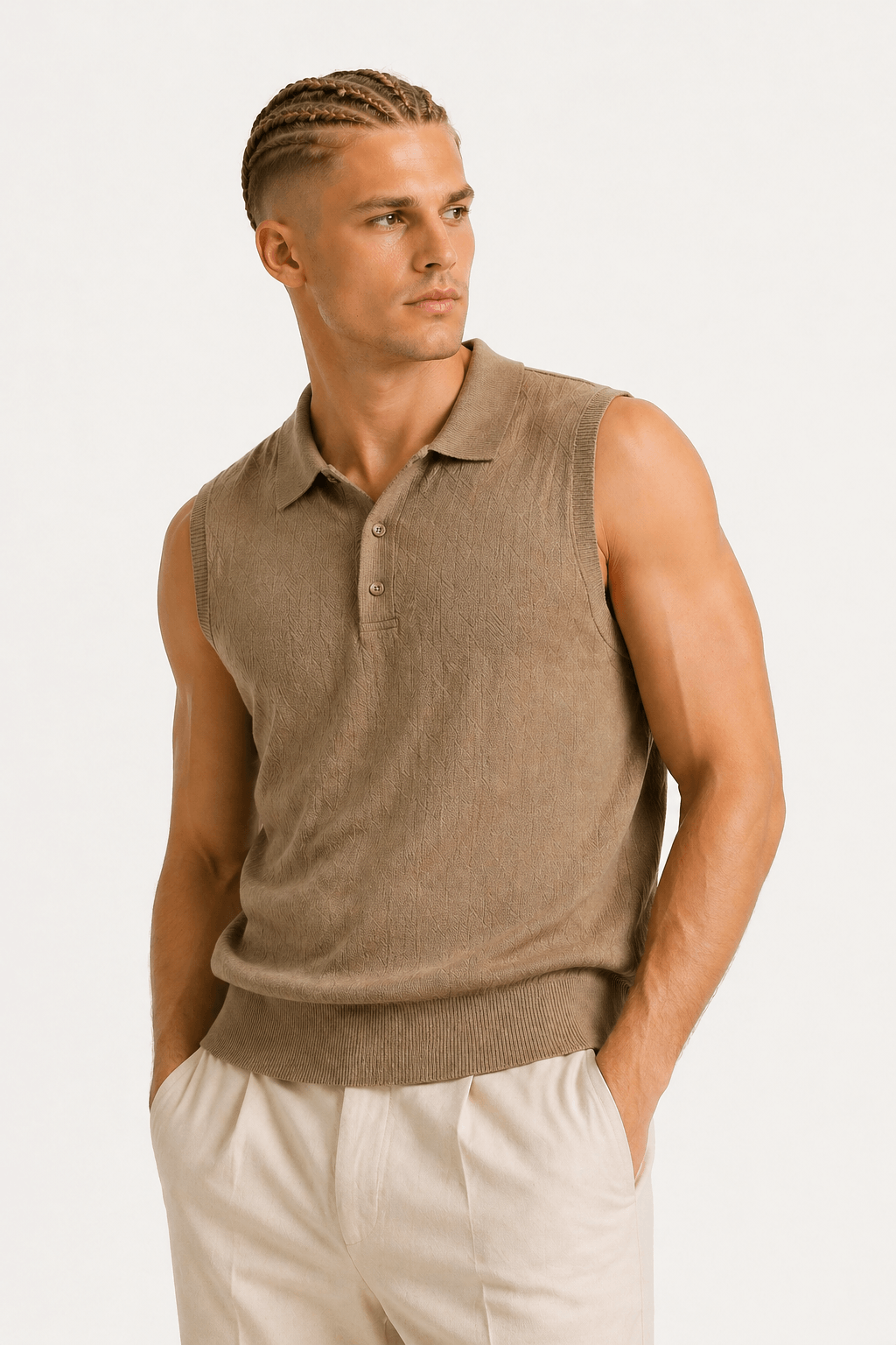 Sorin Sleeveless Polo
