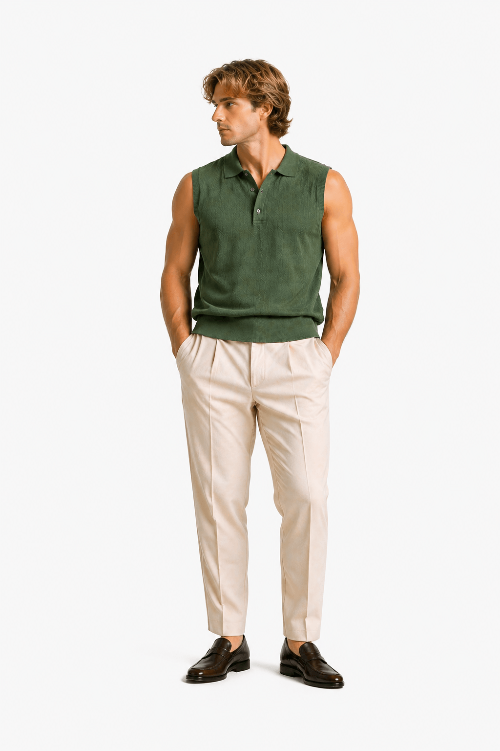 Sorin Sleeveless Polo