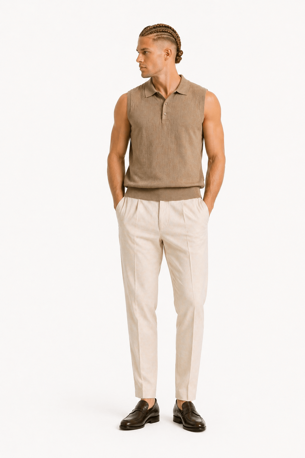 Sorin Sleeveless Polo