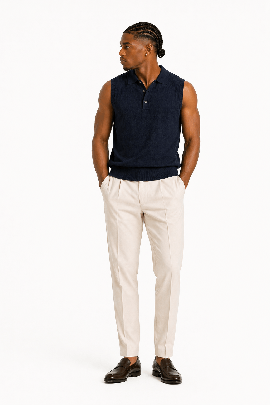 Sorin Sleeveless Polo