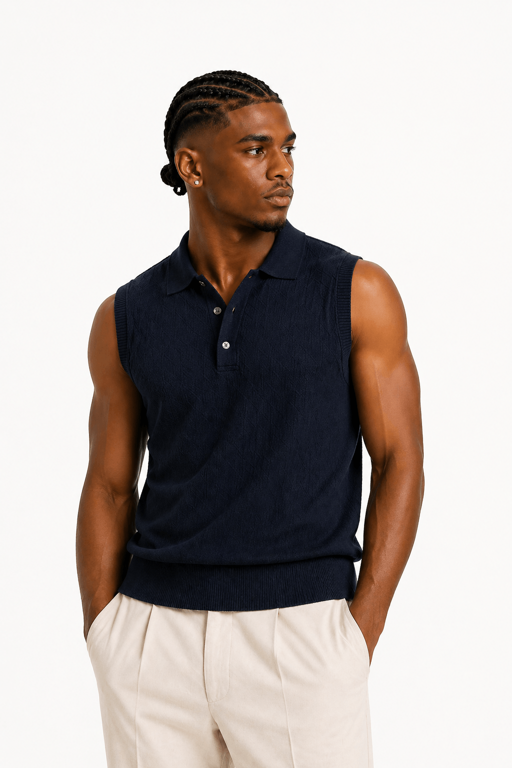 Sorin Sleeveless Polo